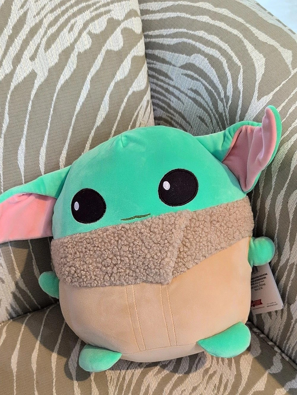 Mattel Star Wars Cuutopia Grogu Plush Green & Brown